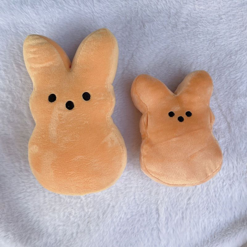 Grenziwwerschreidend Neit Produkt Peeps Rabbit Ouschteren Faarweg Cartoon Rabbit Plüschspill Stoffpopp gefëllt mat Kottengpopp_voghion.com