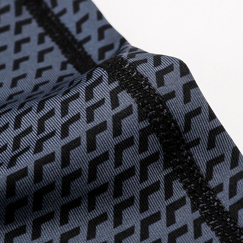 3D-gedruckte Kompressionshose für Herren für Fitnessstudio, Laufen und Training – feuchtigkeitsableitende, dehnbare und atmungsaktive lange Hose_voghion.com