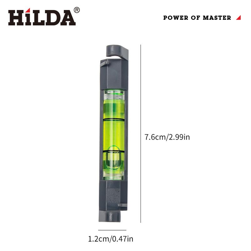 Magnetic Aluminum Level Tool – 140mm Mini Bubble Level For DIY, Construction & Wall Hanging – Lightweight & Durable With 1mm Precision_voghion.com