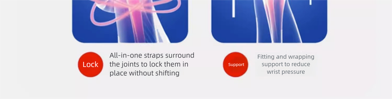 Faixa de suporte estabilizadora leve para a bainha do tendão TFCC, ideal para esportes, prática de badminton. Absorve o suor e é respirável._voghion.com