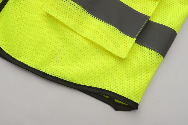 Multi Pocket w magazynie, kamizelka bezpieczeństwa do budowy dróg, kamizelka ostrzegawcza High Brighess do magazynów lotniskowych_voghion.com