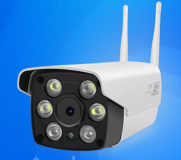 Dual Light Source Outdoor Surveillance Gun Waterproof Wireless CCTV Camera_voghion.com