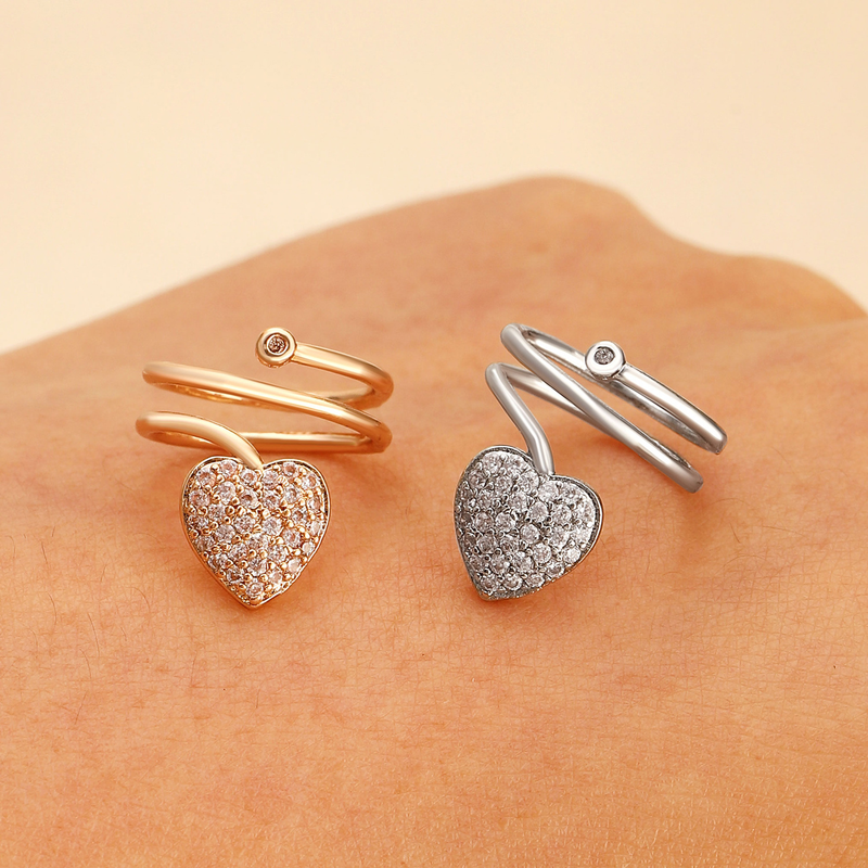Mulheres de luxo unhas anel moda bowknot junta anel de unhas decoração ponta da arte do prego charme coroa flor cristal strass dedo prego_voghion.com