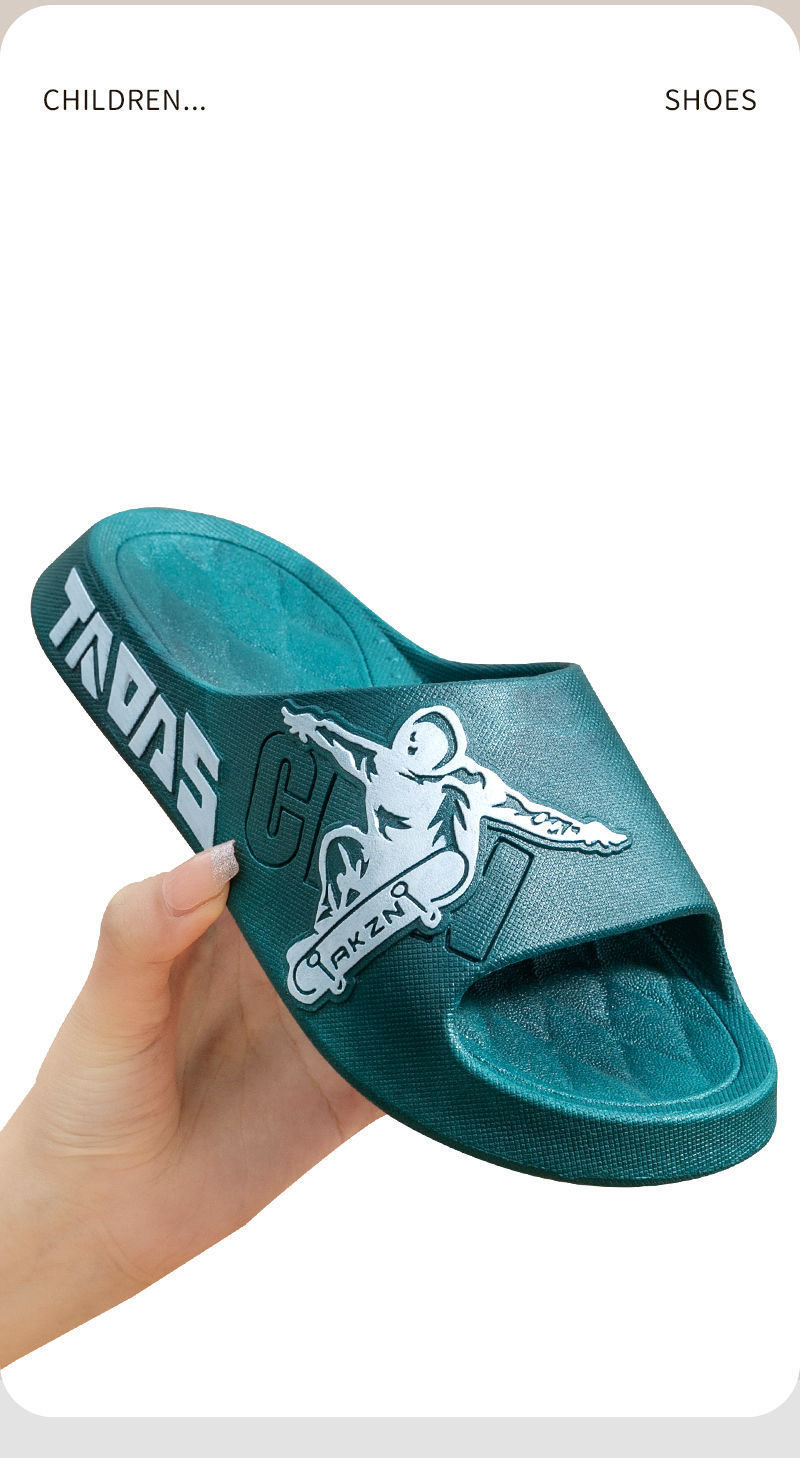 Pantofole per mamma e bambino, per bambini e bambine, da bagno, antiscivolo, sandali per bambini_voghion.com