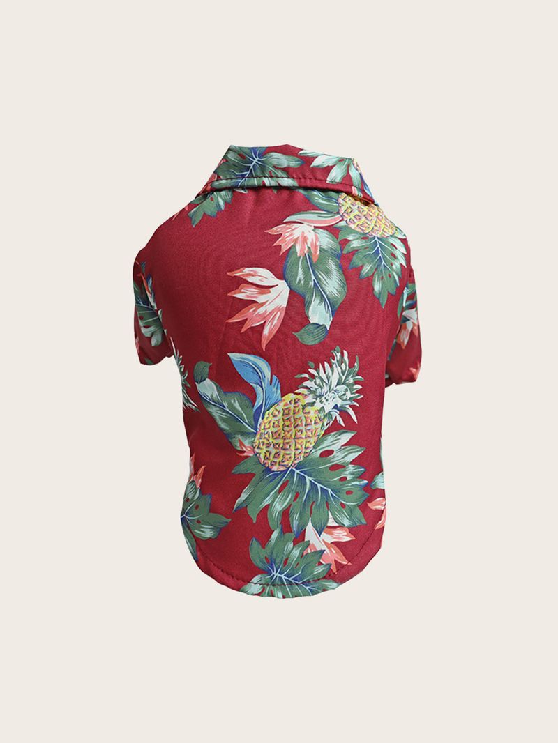 1 Piece Of Hawaiian - Style Pet Summer Clothes, Stylish Dog Clothes For Summer. Multiple Styles And Colors Are In Stock, Dog Clothes For Summer._voghion.com