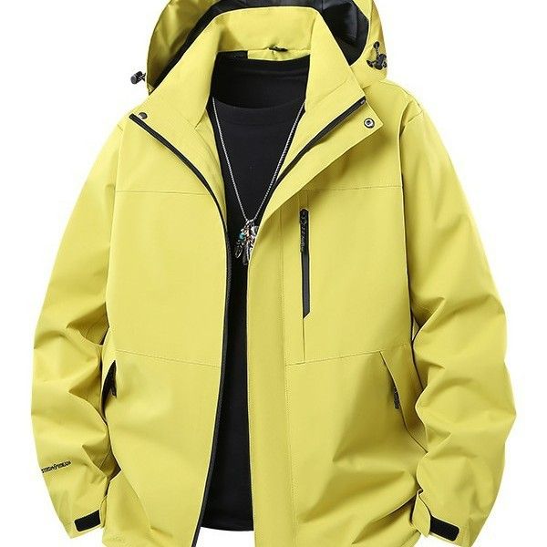 Unisex Waterproof Windbreaker Jacket – Lightweight Outdoor Shell For Hiking & Running (S-XXXL)_voghion.com