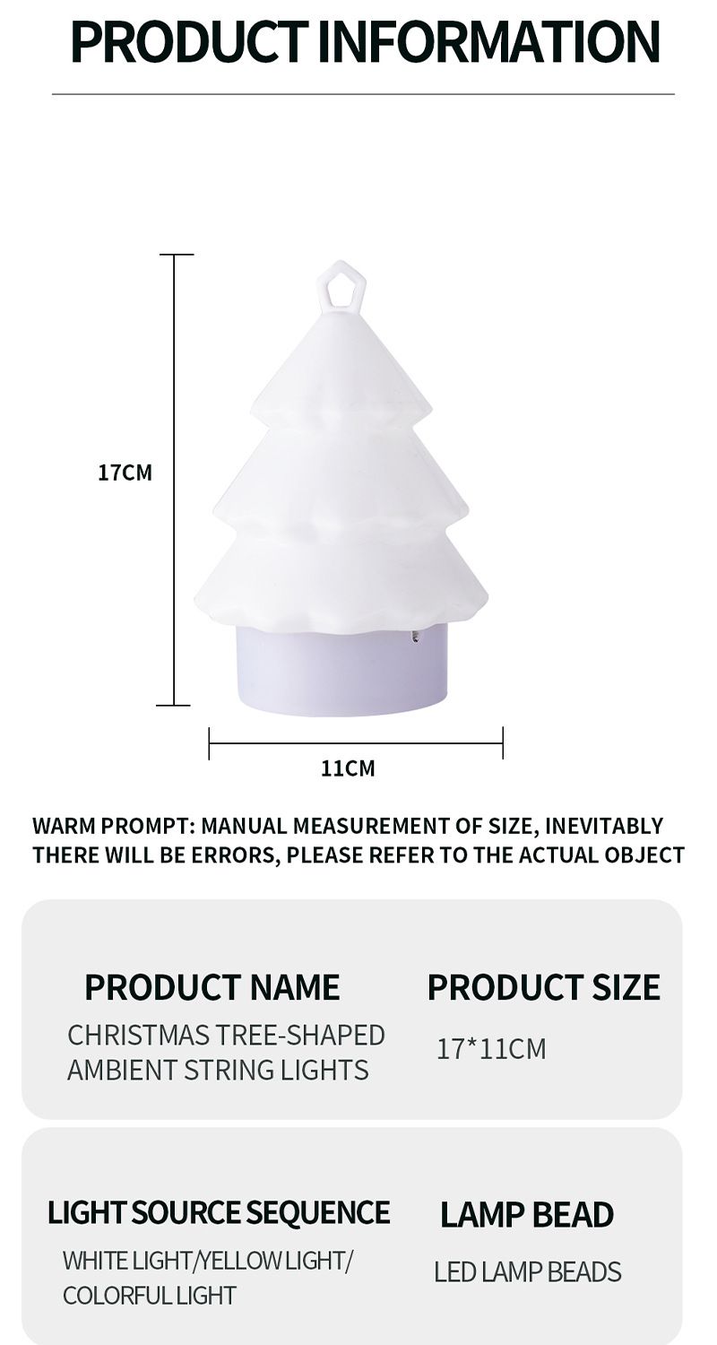 Foldable LED Storage Tape Measure Tent Atmosphere Multifunctional Christmas Outdoor Camping Light_voghion.com