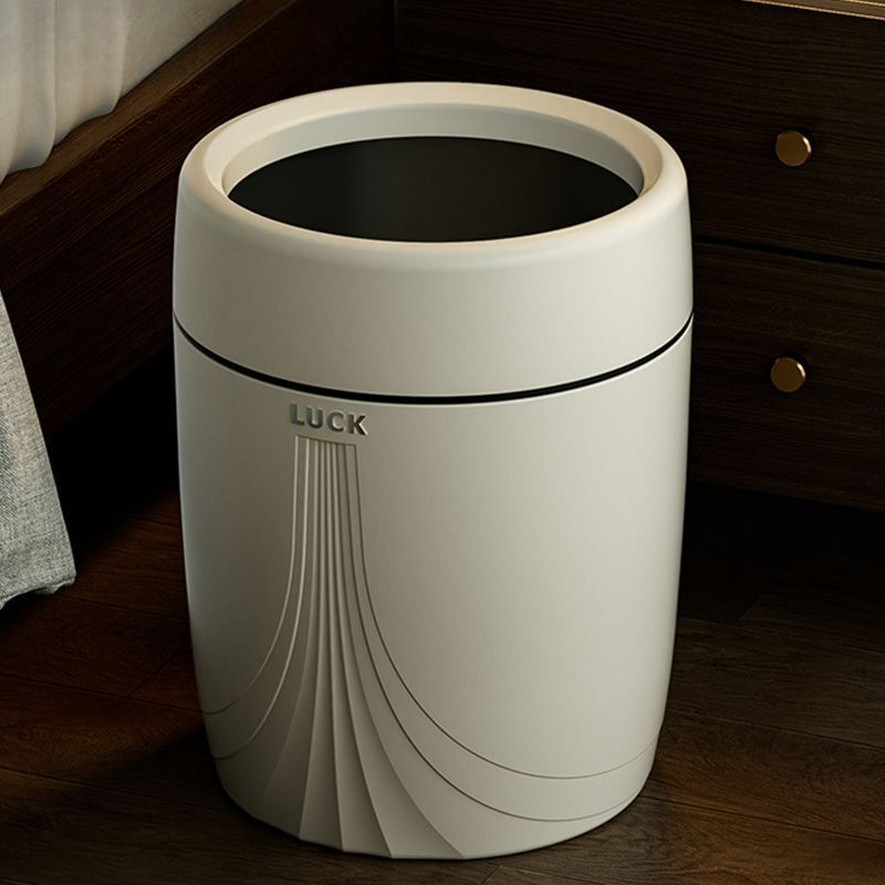 Large Capacity Trash Can Ins Style High-Value Household Living Room Bedroom Kitchen Light Luxury High-End Wastebasket_voghion.com