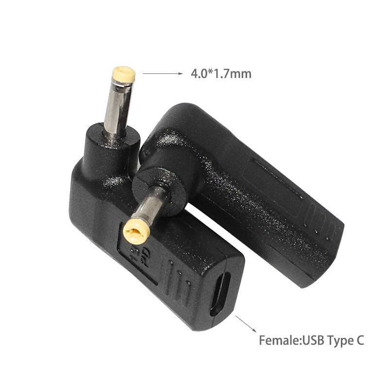 Laptop Power Adapter Connector DC Plug USB Type C Female To Universal Male Jack Converter For HP Dell Asus Acer Lenovo_voghion.com