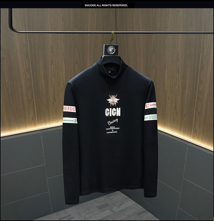 Base polaire réversible semi-col roulé pour homme_voghion.com
