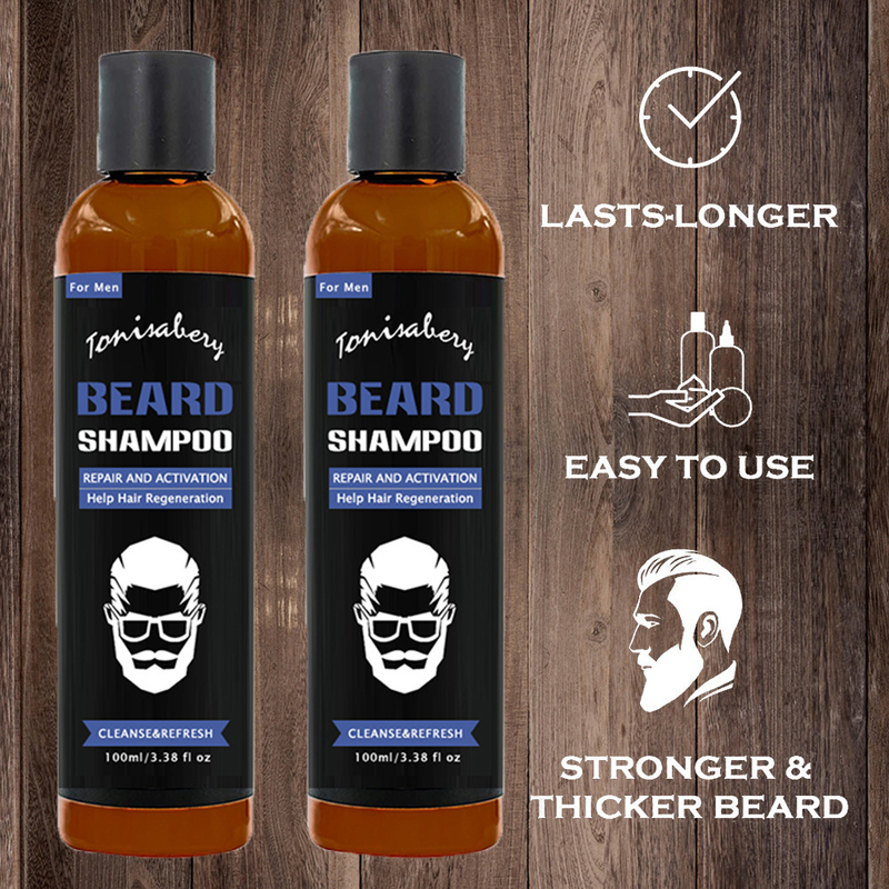 TONISABERY Champú limpiador y cuidado para barba._voghion.com