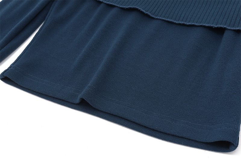 Women's Sexy Off-Shoulder Ribbed Knit Long Sleeve Tops - Slim Fit Streetwear Fashion For Casual & Party Wear_voghion.com