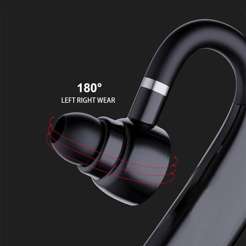 New wireless 10 meter Bluetooth 5.0 single noise cancelling earphones, subwoofer, ear mounted TWS earphones_voghion.com