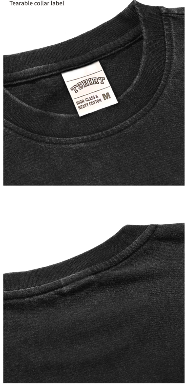 Men's Graffiti Letter Print Cotton Short Sleeve_voghion.com