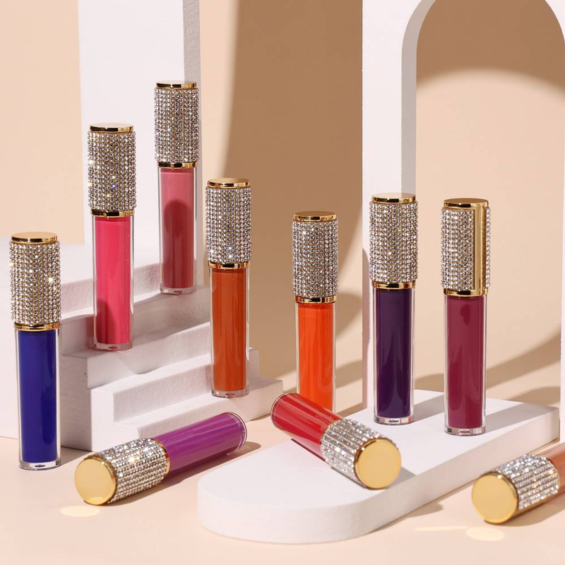 Flüssiger Lippenstift mit Antihaftbeschichtung, Farbbeständigkeit, Make-up ohne Verblassen, perlmuttartiger, matter Lippenstift_voghion.com