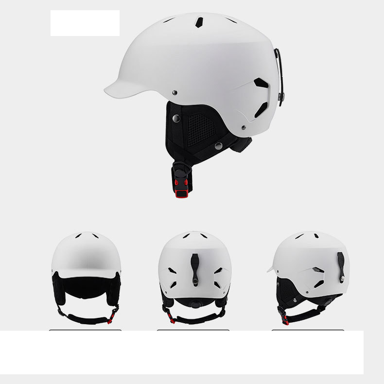 New professional ski helmet Adult warm snow helmet Outdoor men's and women's protective adjustable ski helmet_voghion.com