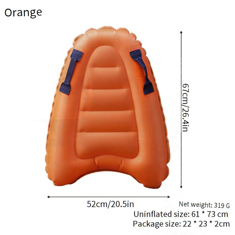 Inflatable Surf Board Premium PVC Paddle Board For Kids Beginners Water Sports Toy For Beach Pool Lake_voghion.com