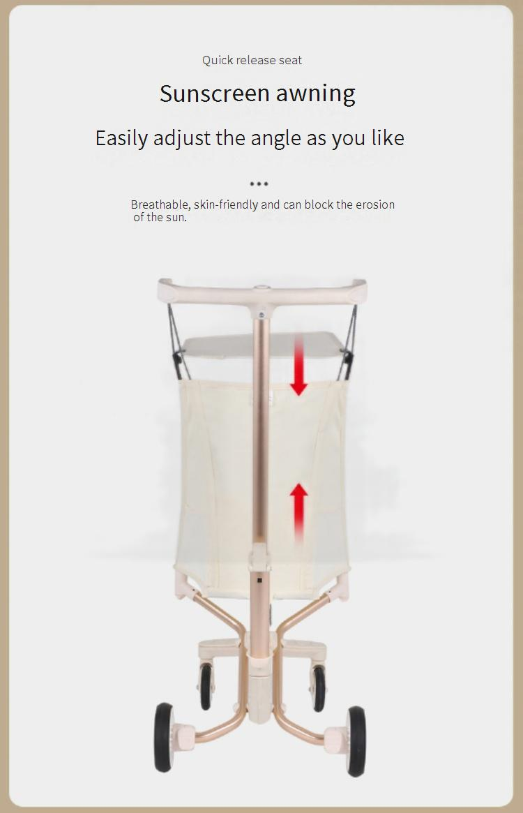 Cochecito de bebé plegable ligero para madres e hijos, para recién nacidos, de aleación de aluminio, de gran tamaño y con bolsillo._voghion.com