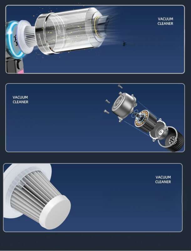 1141 People Praised Wireless For Home Car Charging, Strong Suction Power, Small Handheld Carpet, Window Crevice_voghion.com