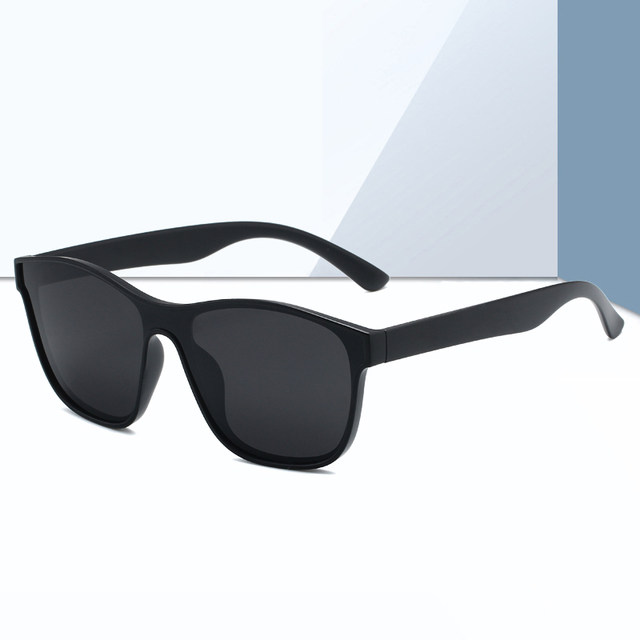 HOOBAN 2023 Nuova Piazza Occhiali Da Sole Polarizzati Uomini Donne Moda Piazza Occhiali Da Sole Maschili di Design di Marca di Un pezzo Tonalità di Lenti UV400_voghion.com