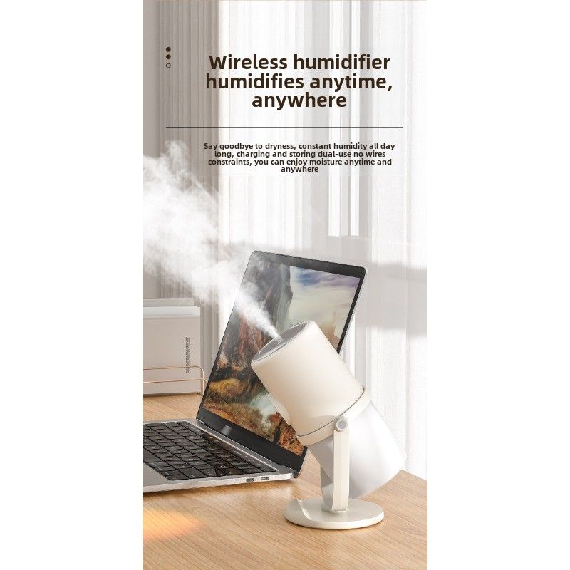 Humidificador portátil mini H7 de doble pulverización, purificador de aire para dormitorio, oficina, escritorio, luz nocturna, reposición de niebla_voghion.com