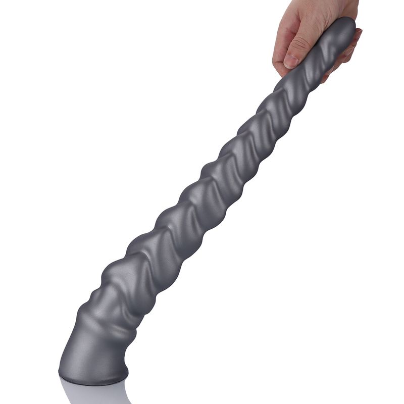 Nouveau plug anal long extra large fileté, masturbateur masculin et féminin, gode gay, jouet sexuel extensible en spirale_voghion.com