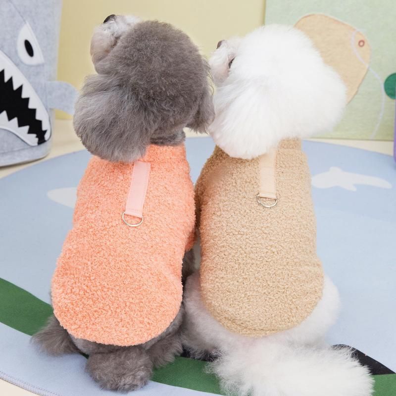 Warm Plush Sweater Pawstrip For Small Dogs By PawParty Store_voghion.com