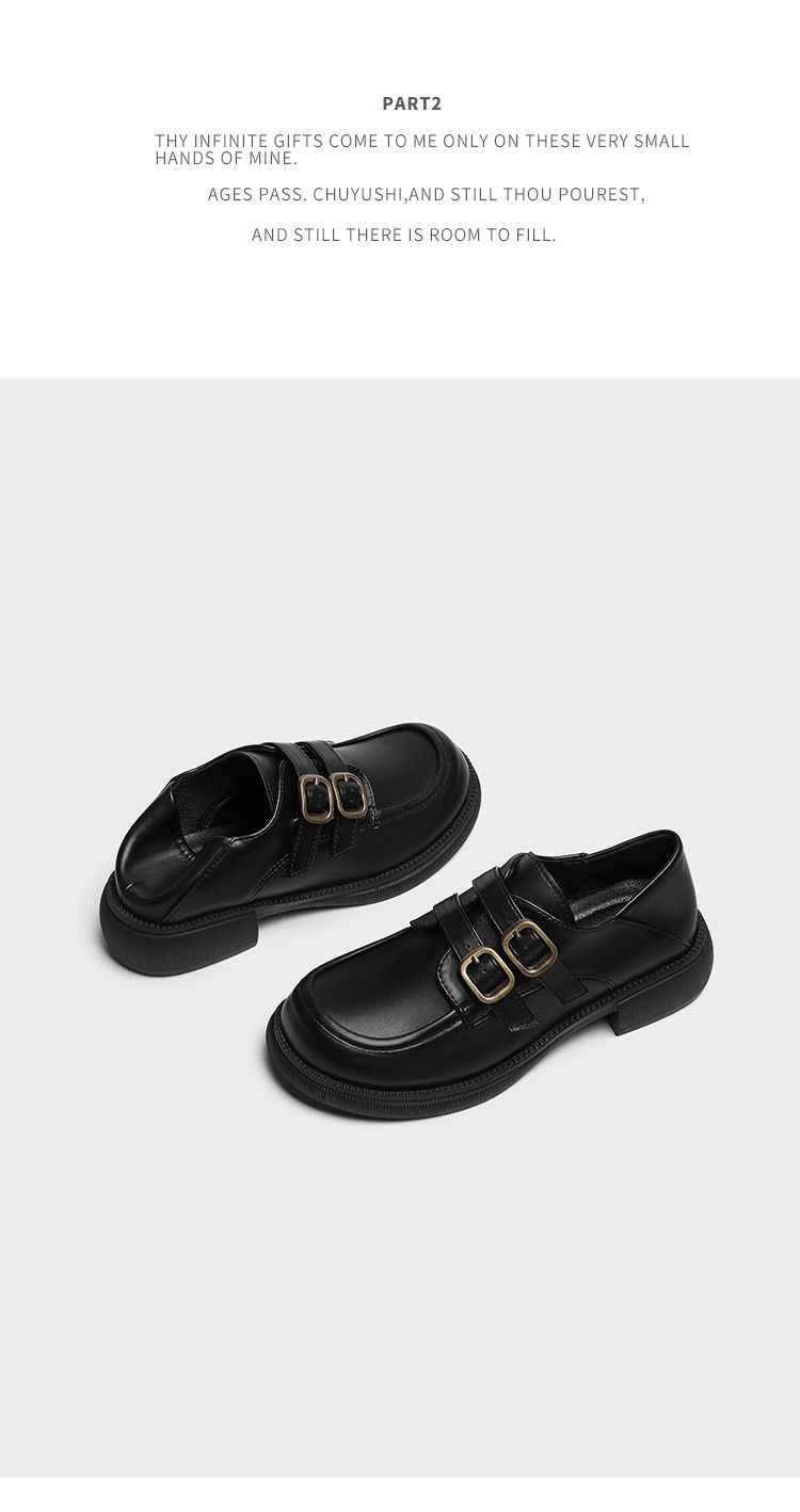 Uzvelkamie Chuyushi Retro mokasīni melnā krāsā_voghion.com