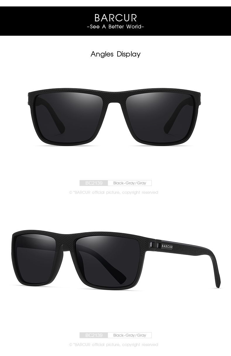Nei Arrivée Design TR90 Sonnebrëller Männer Polariséiert Liicht Gewiicht Sports Sonnebrëller Fraen Brëller Accessoire Oculos UVAB_voghion.com