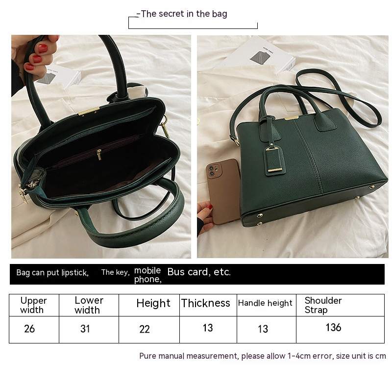 Borsa da donna 2023 nuova valigetta in ciottoli di nuova moda, borsetta, borsa a tracolla a spalla, borsa generosa_voghion.com