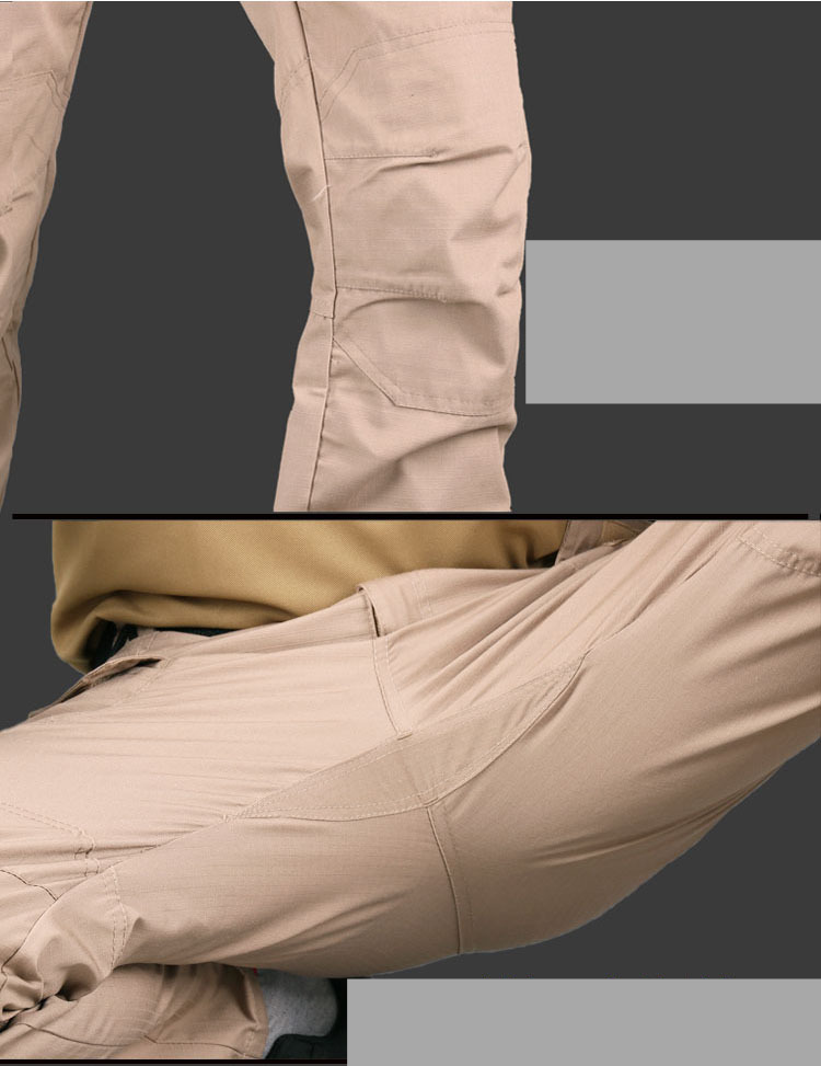 Men's Clothing Archon X7 Tactical Pants Men's Spring And Autumn Anti Scratch Loose Training Uniform Combat Overalls Multi Pocket Military Fan Pants_voghion.com