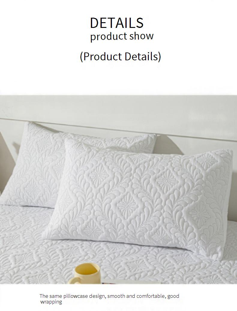 Waterproof Mattress Protector - Fitted Sheet Style (Hypoallergenic Dust Mite Proof Non-Slip Universal Fit For Queen/King Size Machine Washable)_voghion.com