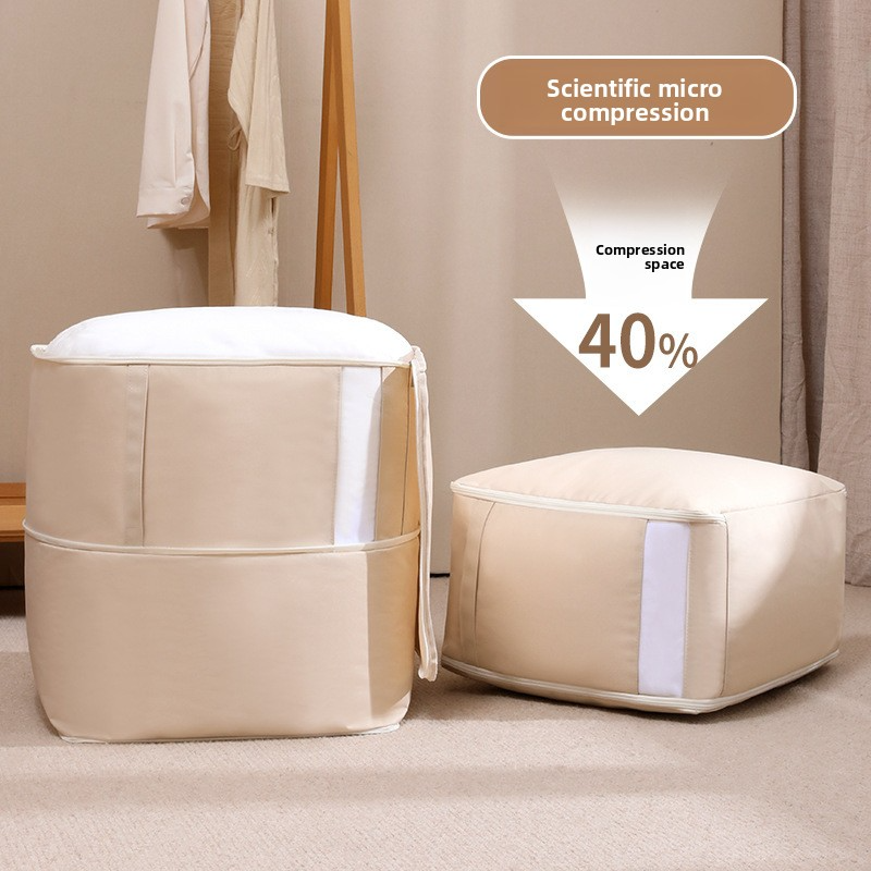 Vacuum Storage Bags For Blankets & Clothes - Space-Saving Compression Bags (Large Heavy-Duty Airtight Seal)_voghion.com