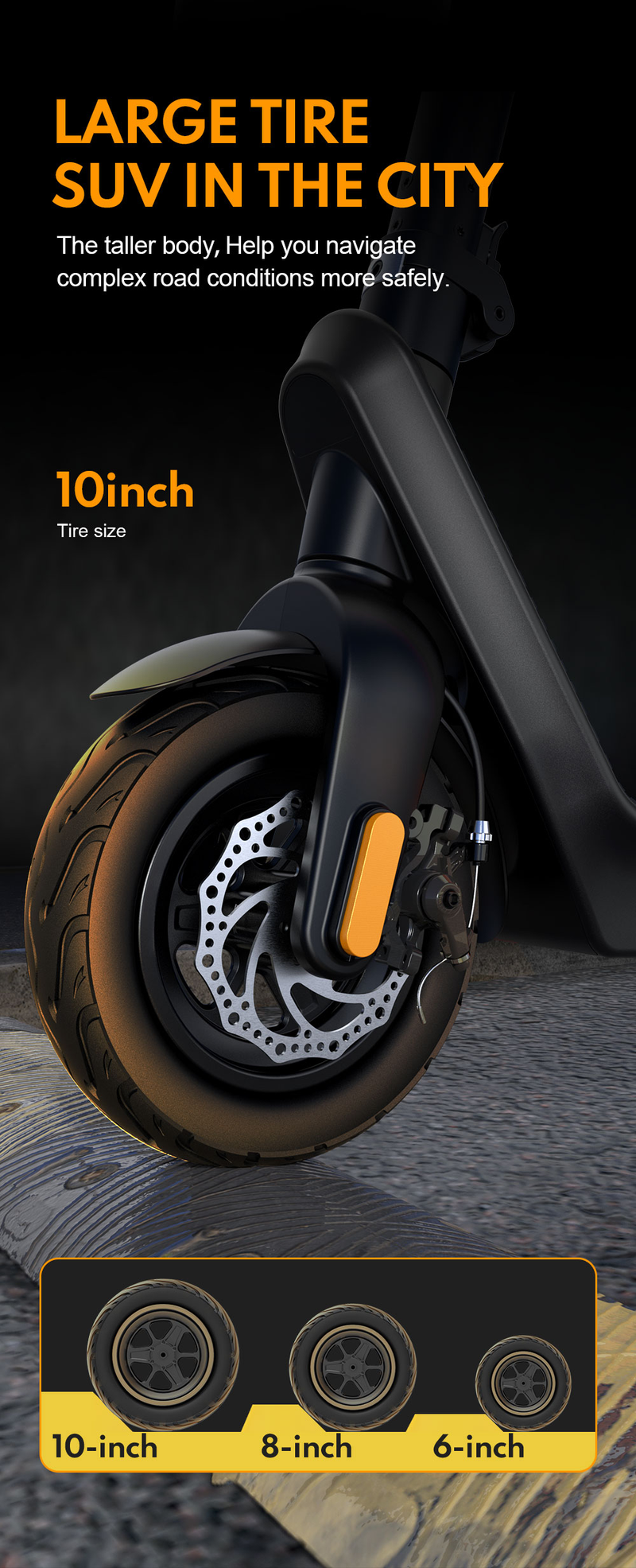 Foldable Electric Scooter For Commuting - OOTD KIXIN X9 PLUS 65km Range, 25km/h, E-ABS Brakes | Free EU Delivery_voghion.com