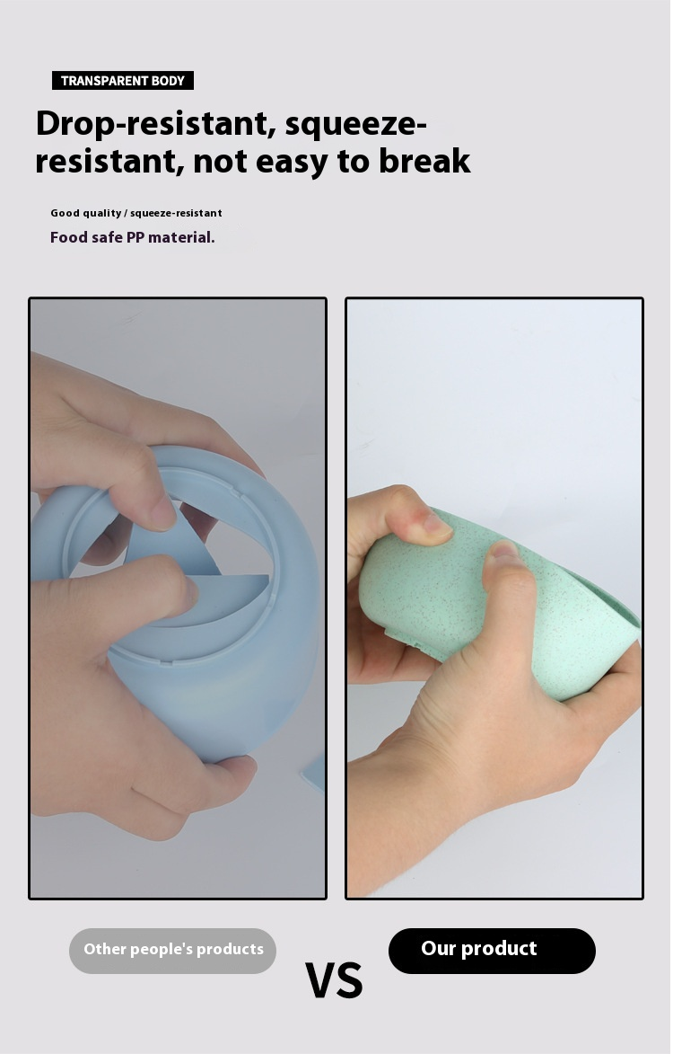 Moderne, minimalistische Teller aus PP-Kunststoff – stapelbares Geschirrset für den privaten und gewerblichen Gebrauch (5 Farben)_voghion.com