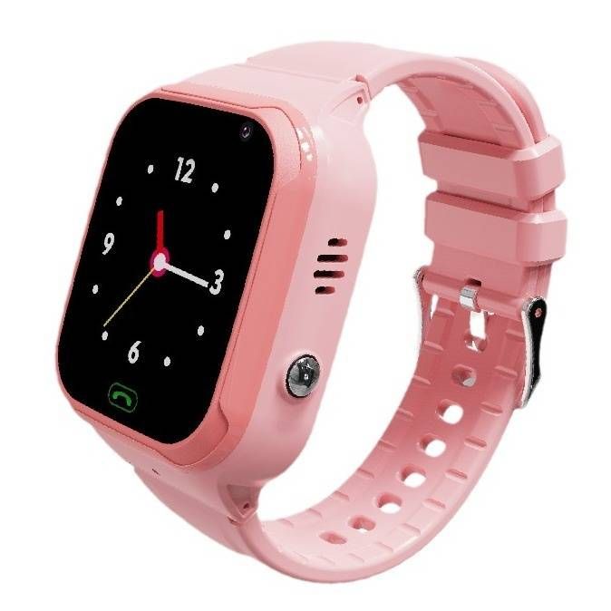 4G LTE Kids Smart Watch With GPS Tracker, Video Call, Waterproof, Touch Screen, Compatible With Android - LT36E (Black/Pink/Blue)_voghion.com