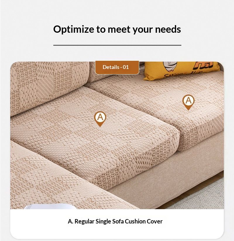 Copridivano Jacquard – Protezione per divano elasticizzata in poliestere di alta qualità, design moderno e minimalista, antiscivolo e anti-gatto_voghion.com