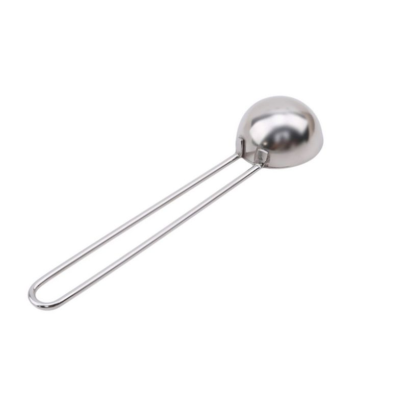 2Pcs Stainless Steel Handle Coffee Scoop Thicken Coffee Tea Measuring Scoop_voghion.com