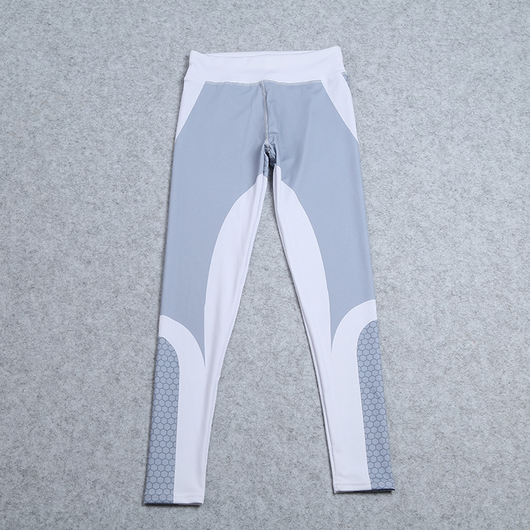 Women's Fashion Beehive Hip Lift Yoga Leggings_voghion.com