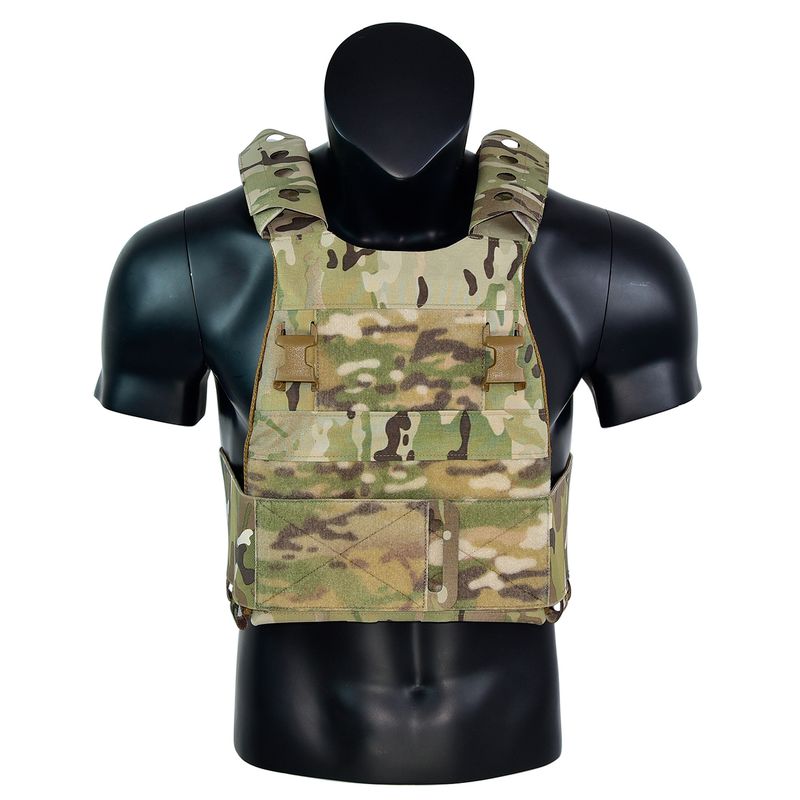EST-FSCK Low-Profile Tactical Vest – Pharaoh-Inspired Lightweight Plate Carrier With Adjustable Cummerbund & MOLLE Panels_voghion.com