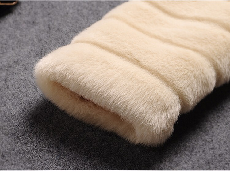 Cappotto corto da donna in finta pelliccia di coniglio Rex_voghion.com