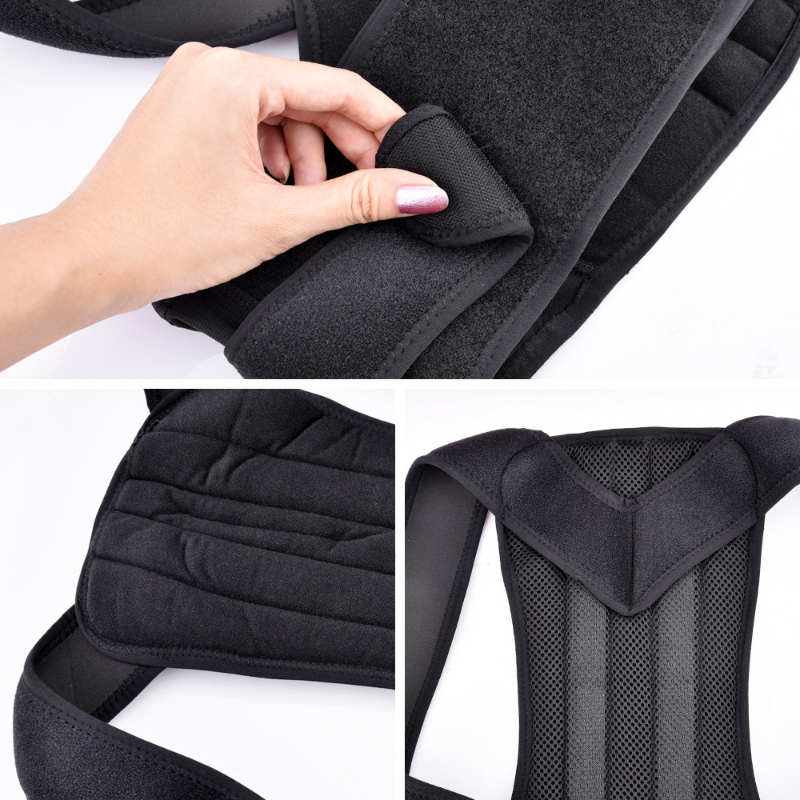Corrector Posture Brace Clavicle Support Stop Slouching and Hunching Adjustable Back Trainer Unisex Correction belt_voghion.com