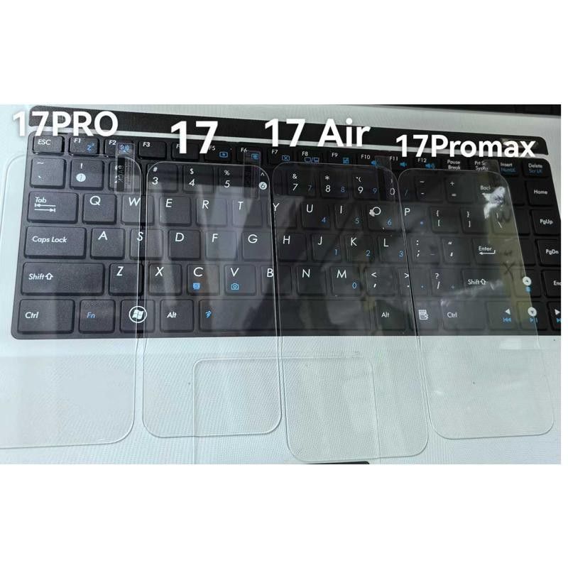 For IPhone 17 Air Transparent Tempered Glass Screen Protector Film 9H Hardness For IPhone 17 16 16e 15 14 13 12 11 Pro Max Plus Mini_voghion.com