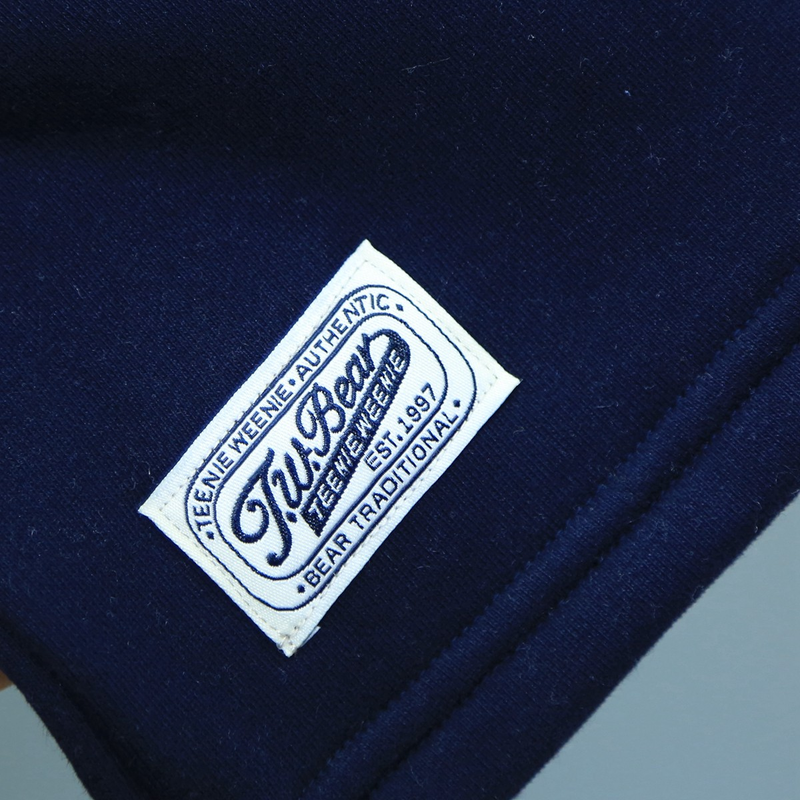 Kindernieuwe herfst- en wintercartoon beer revers trui met capuchon joggingbroek jongens raakte de kleur gewatteerde jas_voghion.com
