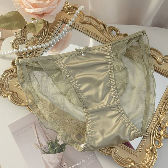 4 stks/set Vrouwen Katoen Braziliaanse Slipje M-XL Laagbouw Effen Kleur Ondergoed Dames Comfortabele Onderbroek Meisjes Panty Intimates_voghion.com