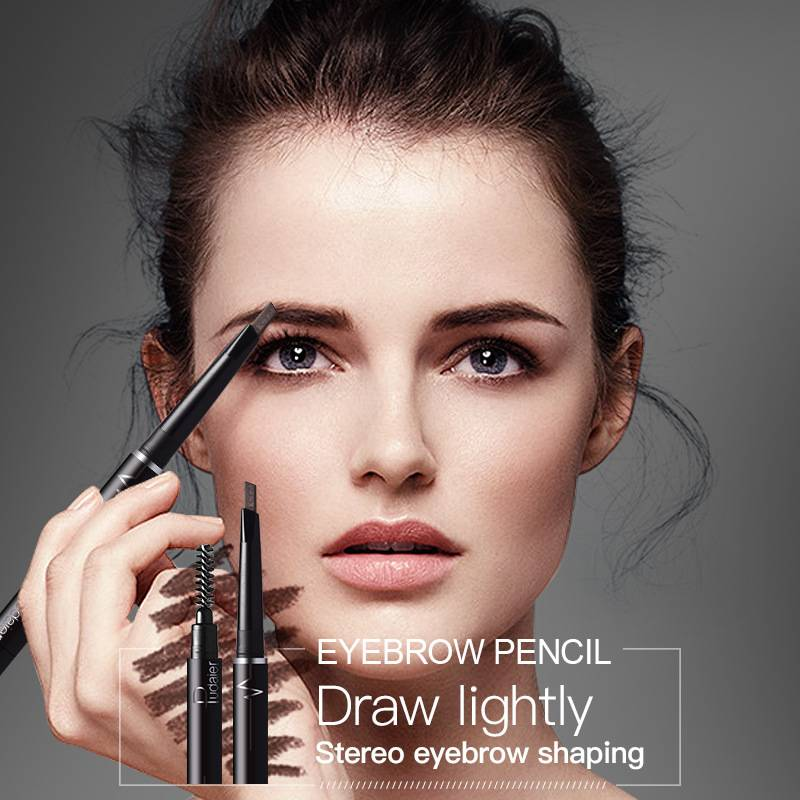 Schwarzer Eyeliner, langlebiger, wasserfester, schnelltrocknender flüssiger Eyeliner, Bleistift-Make-up, extrem feiner flüssiger Eyeliner_voghion.com