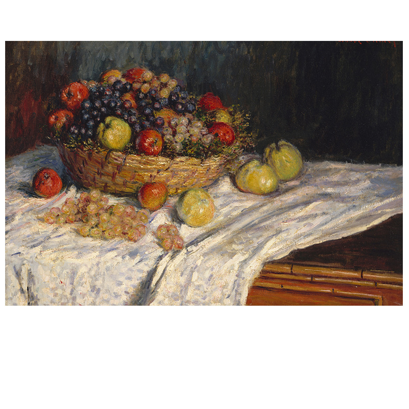 Oil painting style PVC western style placemats Monet famous paintings creative insulation pads printed placemats home hotel theme decorative mats_voghion.com