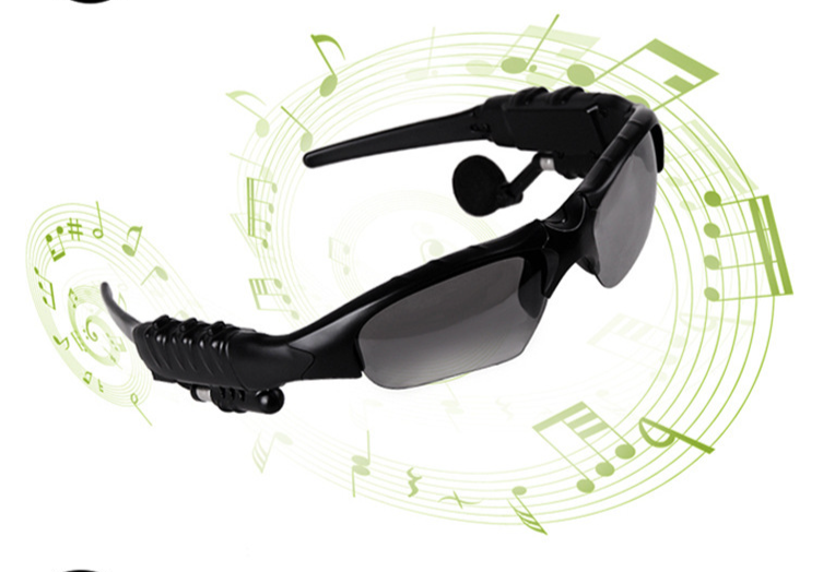 Ochelari inteligenți Tehnologia neagră Ochelari inteligenți Bluetooth Căști fără fir Parasolar două într-unul Ochelari cu cârlig pentru ureche de durată lungă_voghion.com
