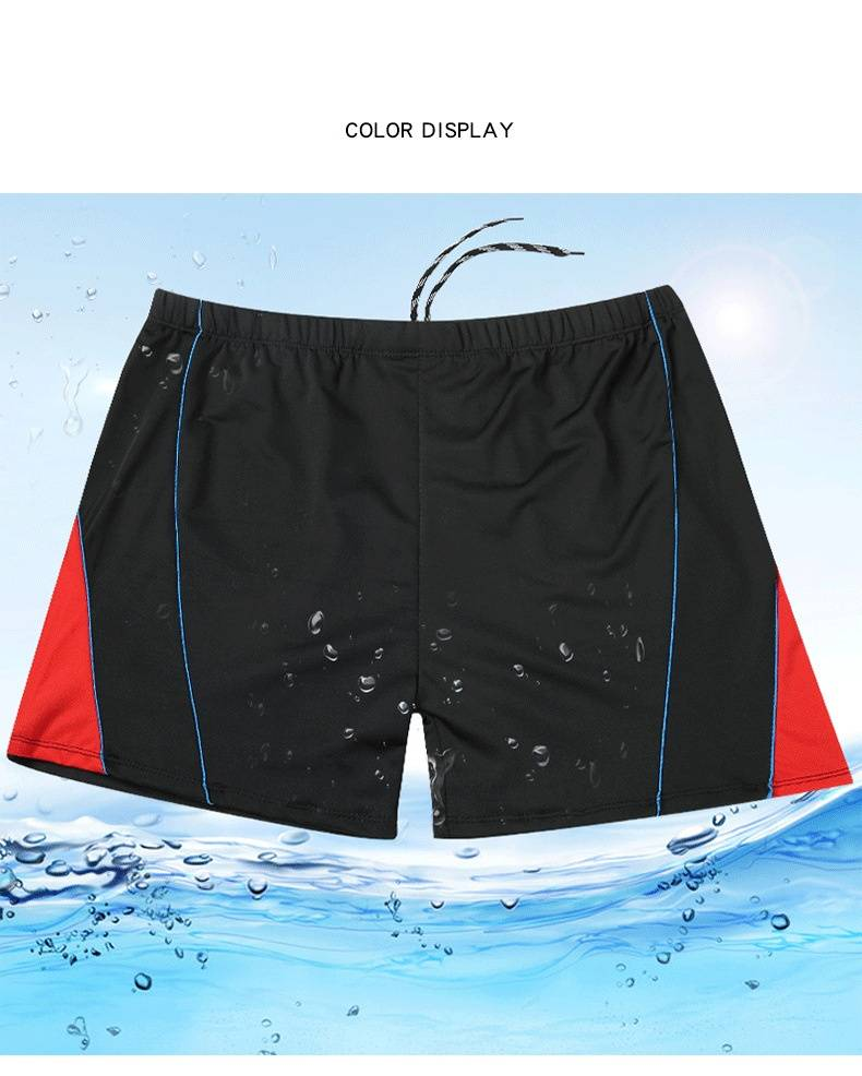 Men's Swimming Trunks: Extra-large, Flat-angled, Loose-fitting, Fat-fitting Swimming Trunks_voghion.com