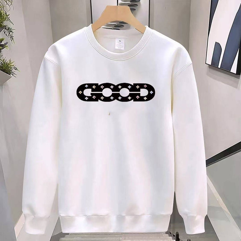 FW25 Matching Couple Cotton Crew Neck Sweatshirt - His & Hers_voghion.com